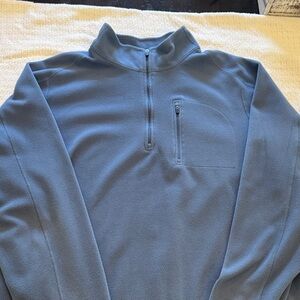 L.L. Bean Men's Slate Blue Zip-Up Sweater
